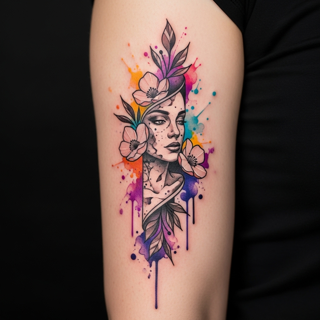 Floral Designs - Beautiful botanical patterns, traditional henna motifs and nature-inspired floral elements for elegant tattoos