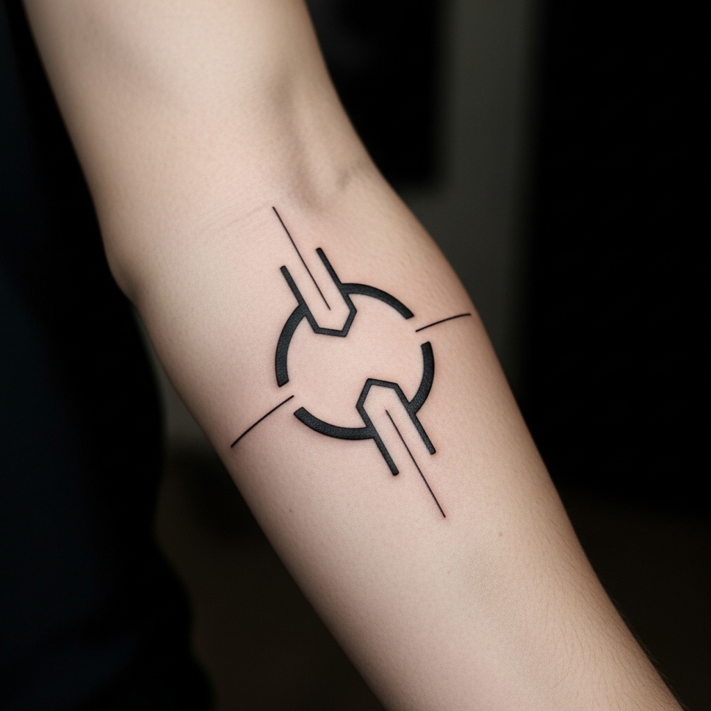 Minimalist Tattoos - Clean, simple designs with elegant lines and subtle beauty