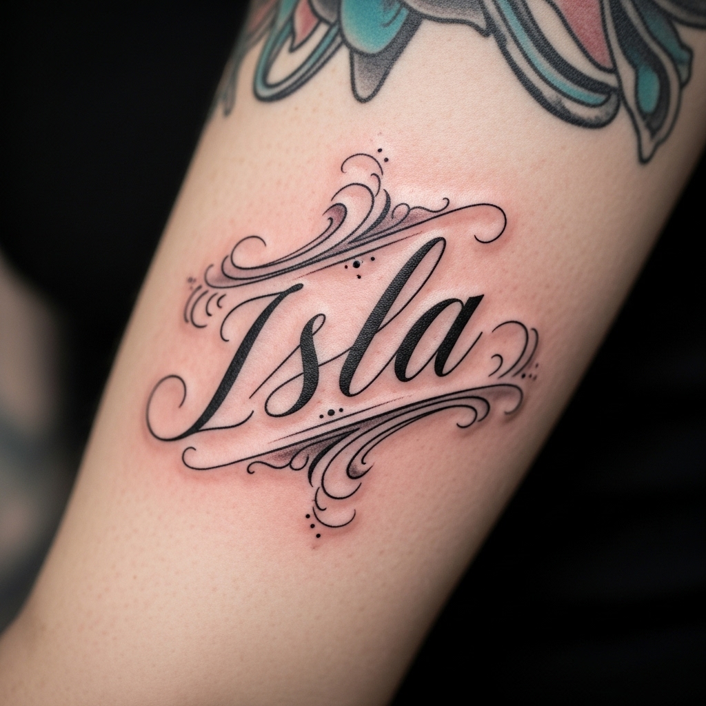 Name Tattoo Designs - Beautiful personalized name tattoos in various elegant styles